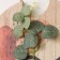 Decorative wood hooks "Abstraction. Fruit. Flower" 1.5x23.4x22.5 cm