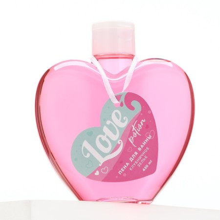 Пена для ванны Love potion, 430 мл, аромат клубничного зелья, ЧИСТОЕ СЧАСТЬЕ-4