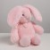 Soft toy "Bunny", 24 cm, pink color
