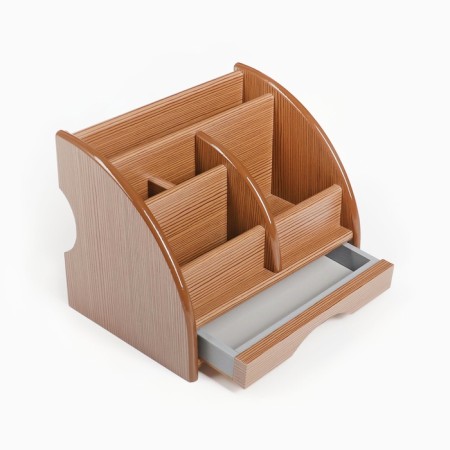 Organizer 5 sections, 1 drawer, series ash shimo light, 20*16.5*15.5-8