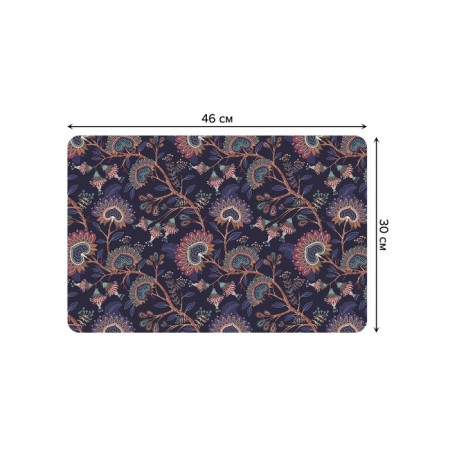 A set of napkins for setting the eastern mood table, rectangular, rounded edges, size 30x46 cm, 4 pcs-2