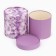 A set of round boxes 10 in 1, gift packaging, “floral tenderness”, 10 x 10 - 23.5 x 23.5 cm