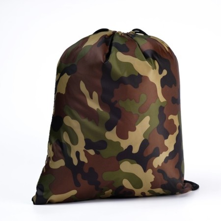 A bag for shoes 420 x 340 mm, calligrata "standard", (soft polyester, density 210 d), miter green-3
