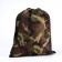 A bag for shoes 420 x 340 mm, calligrata "standard", (soft polyester, density 210 d), miter green