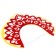 Carnival kokoshnik "Varvara-beautiful" made of felt