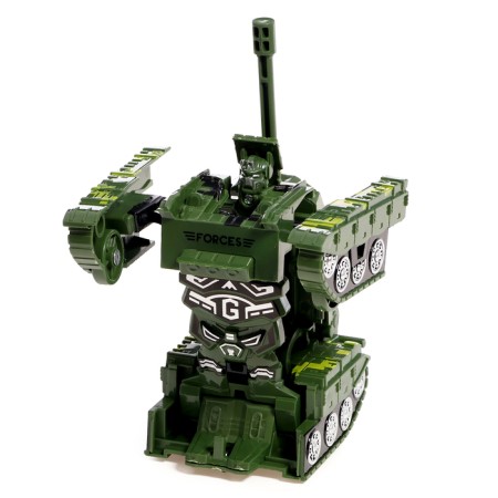 Tank robot, inertial, transforms in a collision-1