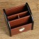 Organizer 3 sections, with a clock