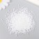 Set of beads "needlework" plastic, diameter 3 mm, 25 g, snow-white