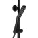 The shower system "Optima" 14445, one -leaf, tropical shower, watering can, color black
