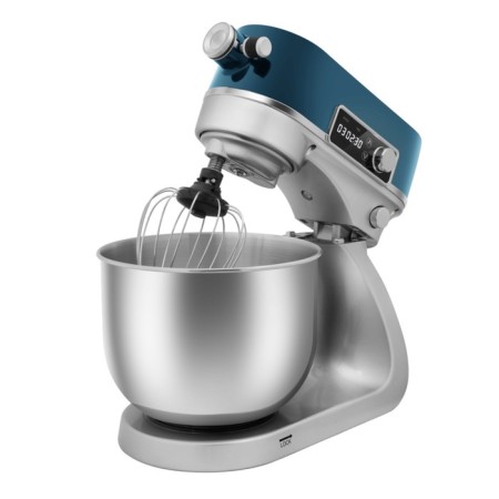 Mixer 2 B1 Maunfeld MF-425BL, planetary, 1200 W, 6 l, 12 speeds, 3 nozzles, blue-3