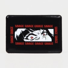 Cover for travel ticket, black color