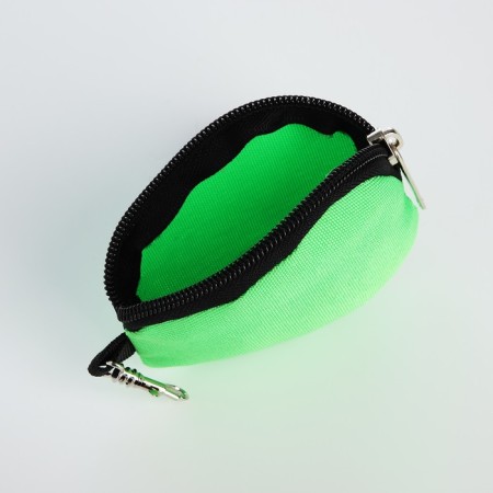 A backpack - a bag, Erich Krause, a wallet made of textiles, artificial leather, green color-7