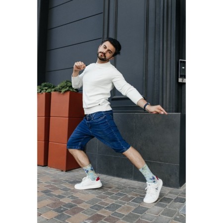 Male ISee shorts, size 44, blue color-9