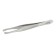 Pinzet kaizer, beveled, matte, unshakable, gray color