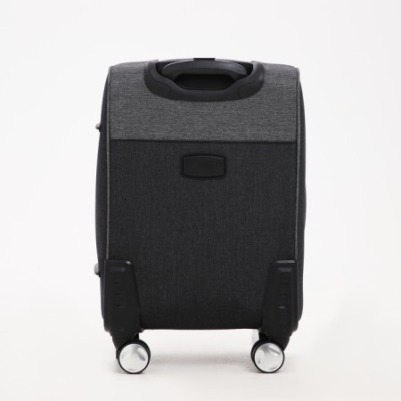 Small suitcase 20 "On the zipper Goran Tomp, with extension, code castle, color gray color-6