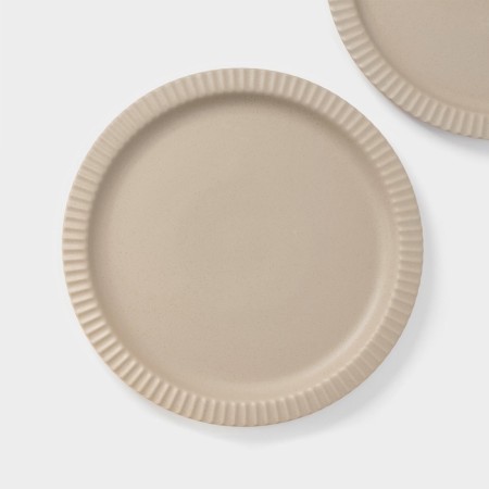 Magistro jarwah lausanne, d = 25 cm, dining, set 2 pcs, porcelain, beige-3