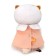 Soft toy "Lee Baby in a peach dress", 20 cm