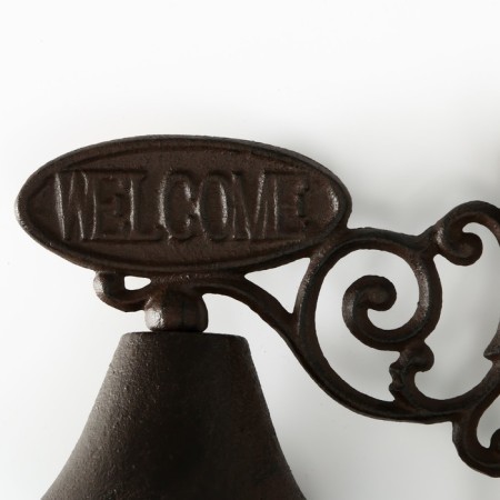 Bell souvenir cast iron "Welcome" 19x11x15 cm-3