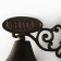 Bell souvenir cast iron "Welcome" 19x11x15 cm