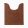 Set of bathroom rugs Ethel Bukley Color Coffee 2 pcs, 38x58 cm, 48x38 cm