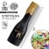 Spring -shaped flap in the shape of a bottle "Congratulations" foil gold 16cm