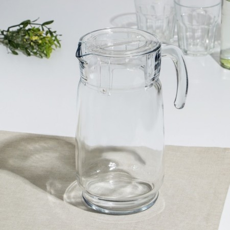 Glass Glass "Aquatic", 1650 ml, transparent acrylic cover
