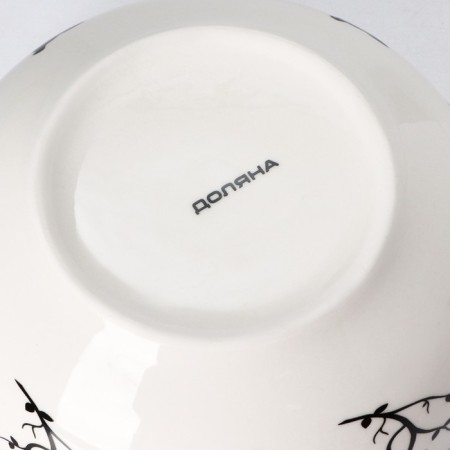 Salad Dolyana "Spring Evening", 600 ml, d = 15.5 cm, white color-4