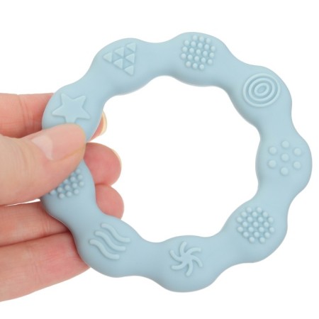 Silicone rejector "ring", blue color, Mum & Baby-8