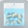 Decor for the creativity of wood, felt "New Year" set of 6 pcs 4.2x4.2 cm