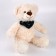 Soft toy "Bear", with a scarf, 28 cm, beige color