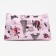 Lightning cosmetic bag, pink color