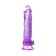 Falloimitator Realistic, TPE, 21 cm, purple color