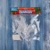 Christmas tree decoration "Unicorn with wings overflow" 13x12.5 cm, white