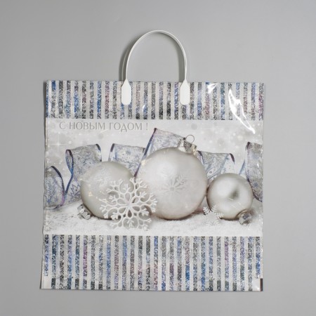 Package "ice", plastic with a plastic pen, 38 x 35 cm, 90 μm