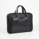 Business Business El Masta with a zipper, 2 outer pockets, long belt, black color
