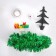 New Year's nightlight- with your own hands "Christmas tree"