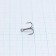Triple hooks Kujira 536, color BN, No. 16, 10 pcs.