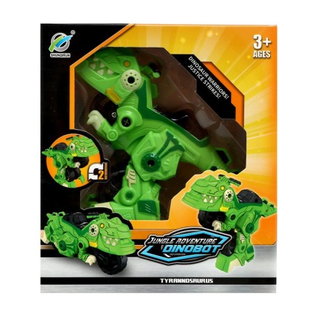 Dinosaurus robot, transforms into a motorcycle-8