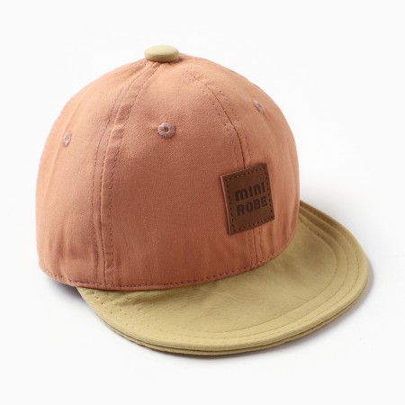 Cap "baseball cap" children, brick color, size 44-46