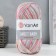 Yarn "Sweet Baby" 100% acrylic 300m/100g (911 raspberries-ASParagus)