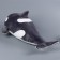 Soft toy "Killed", 80 cm, gray color