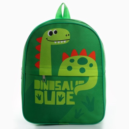 Baby backpack with a pocket for the boy "Dinosaurus", 30x25 cm-1