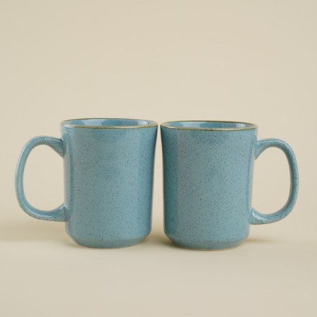 A set of porcelain mugs SL Home "Azzura", 400 ml, blue color