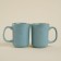 A set of porcelain mugs SL Home "Azzura", 400 ml, blue color