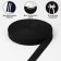 Berry tape, 20 mm, 50 ± 1 m, density 3.33 g/m, black color