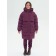 Coat for girls, height 152 cm, purple color
