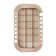 Boist for art brushes made of plastic, professional
