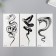 Tattoo on the body Black "Snake" mix 14x7 cm