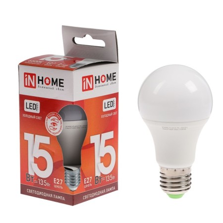 LED lamp In Home LED-A60-VC, E27, 15 W, 230 V, 6500 K, 1430 lm-5