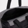 Sports bag with lightning, 3 outer pockets, long belt, black/gray color